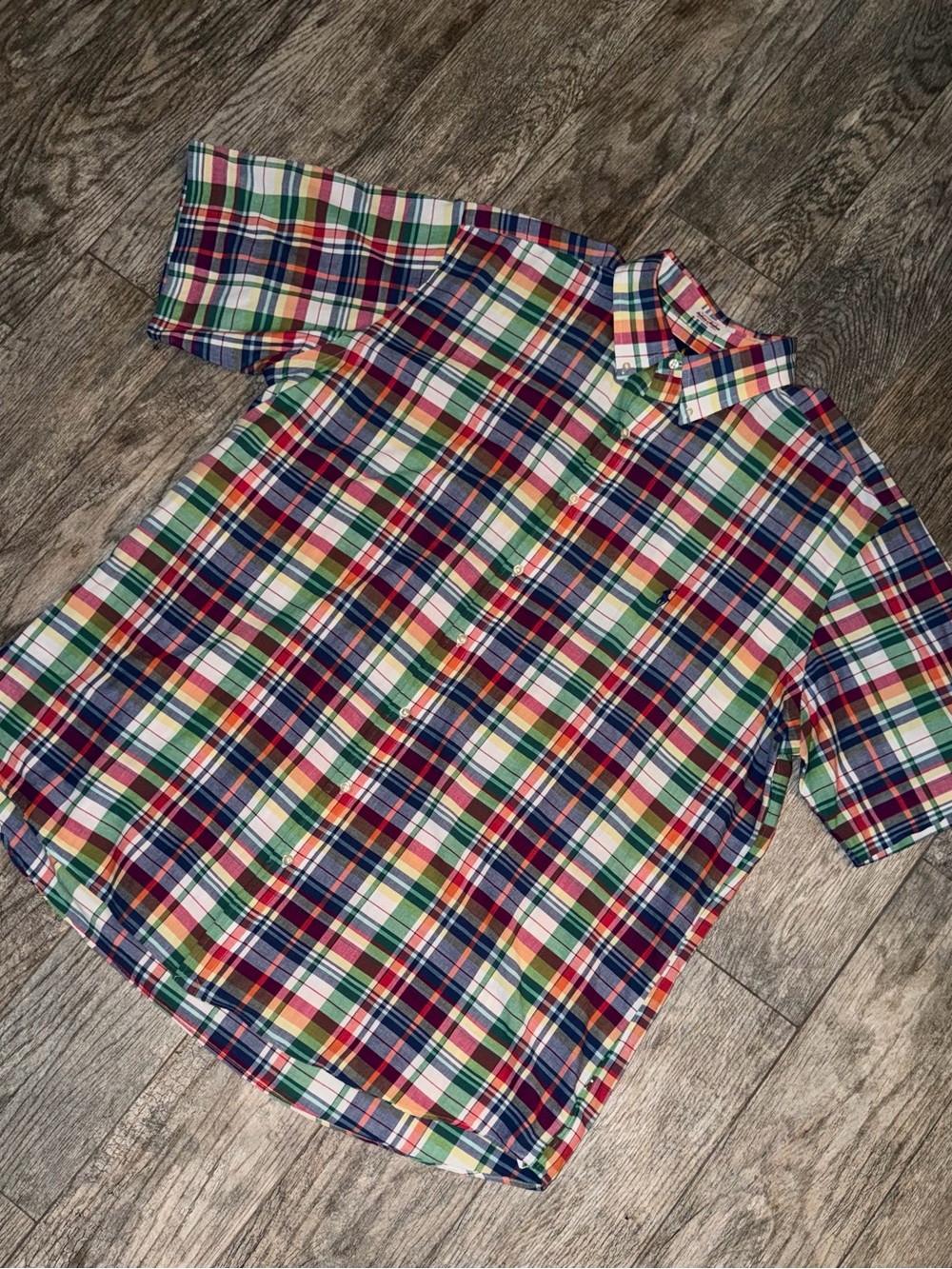 Ralph Lauren 2XLT Authentic Indian Madras Shirt